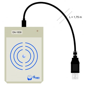 Lecteur opérateur de proximité  USB (EM4102-125 kH