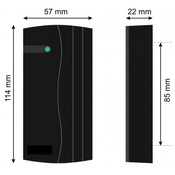 Lecteur de proximité EM4102 125Khz