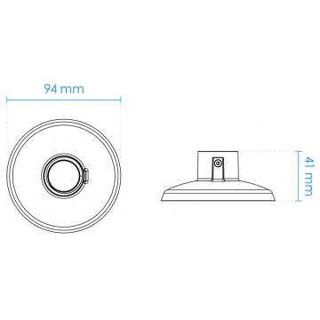 Mounting Adapter (3/4\" NPT Female Connector)