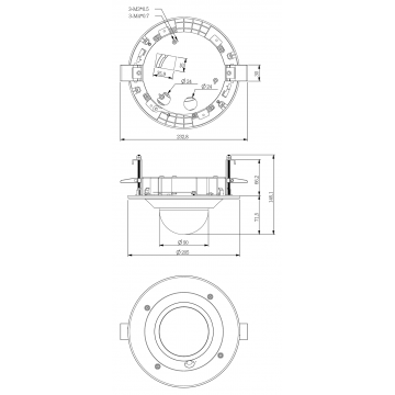 Recessed Kit