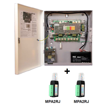 MPA - Contrôleur 4 portes, coffret métallique