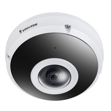 Outdoor 360 Fisheye, 12MP With IO Cable