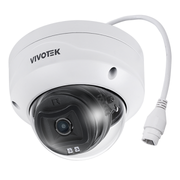 Outdoor Fixed Dome, 5M 30fps, H.265/H.264/MJPEG, f